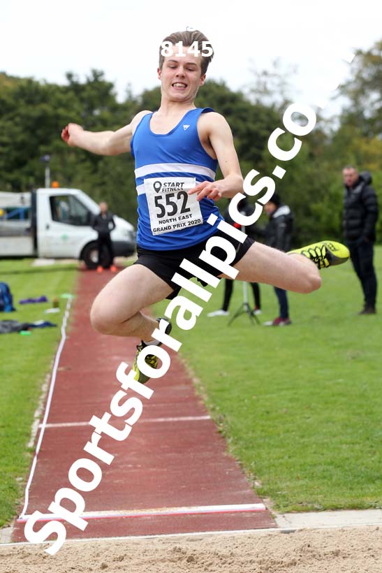 Long jump, NECAA Open Meeting, Morpeth, Sunday, September 27th. David T. Hewitson/Sports for All Pics